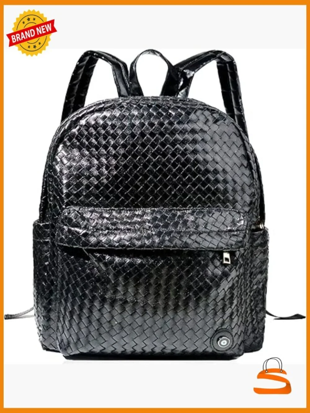 Waterproof Vegan Leather Backpack Purse Women Rucksack Daypack Travel Work